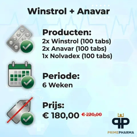 Winstrol + Anavar - Cycle